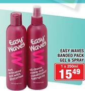Easy Waves Banded Pack Gel & Spray-1x250ml