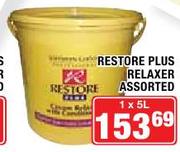 Restore Plus Relaxer Assorted-1x5Ltr