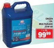 Engen Oil Multigrade 25W/40-5Ltr