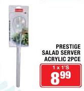  Prestige Salad Server Acrylic-2 Piece