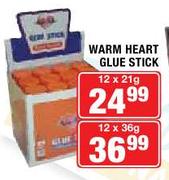Warm Heart Glue Stick-12 x 36g