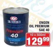 Engen Oil Premium SAE 40-10 x 500ml