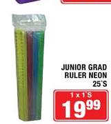 Junior Grad Ruler Neon-25's