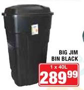 Big Jim Bin Black-40Ltr