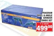 Fragram Drill & Angle Grinder Combo Set-Each