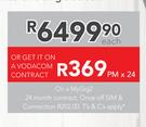 Samsung Galaxy Tab 4 10.1" 16GB LTE T535-On A Vodafone Contract