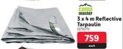 Campmaster 3 x 4m Reflective Tarpaulin-Each