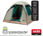 Campmaster 2.1 x 2.1 Zambezi Dome Tent-Each