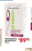 Homeopathic pH Balance+-250g