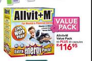 Allvit+M Value Pack Go Plus 30 Capsules
