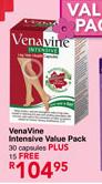 Venavine Intensive Value Pack-30 Capsules Plus 15 Free
