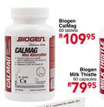 Biogen Calmag 60 Tablets