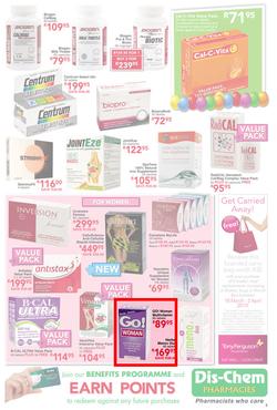 Dischem : Baskets of Easter Savings (18 Mar - 7 Apr 2013), page 3