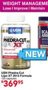 USN Phedra Cut Lipo XT 2013 Formula-120 Capsules