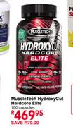MUSCLETECH HydroxyCut Hardcore Elite-100 Capsules