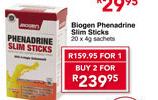 BIOGEN Phenadrine Slim Sticks 20x4g Sachets