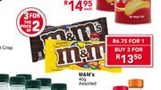 M & M's Assorted-40g 
