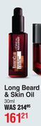 L'Oreal Men Barber Club Expert Long Beard & Skin Oil-30ml