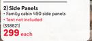 0Camp Master Side Panels
