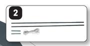 Camp Master Dome 405 Spare Pole Kit-Per Kit