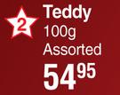 Lindt Lindor Teddy Assorted-100g