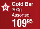 Lindt Gold Bar Assorted-300g