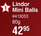 Lindt Lindor Mini Balls-80g