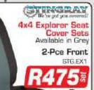 Stingray 4x4 Explorer Seat Cover Sets 2 Pce Front STGEX1
