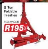 2 Ton Foldable Trestles FEDKW028-Each