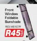 Front Window Foldable Sunshade FEDMS197F