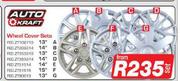 Auto Kraft Wheel Cover Sets 13", 14" Or 15"-Per Set