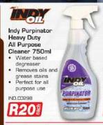 Indy Purpinator Heavy Duty All Purpose Cleaner INDC0298-750ml