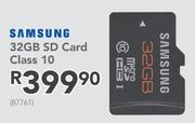 Samsung 32GB SD Card Class 10 (Trade-In Price)