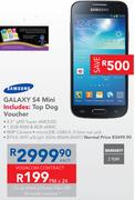 Samsung Galaxy S4 Mini-On An Initial uChoose Flexi 100