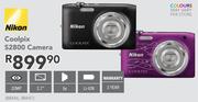 Nikon Coolpix S2800 Camera
