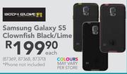 Body Glove Samsung Galaxy S5 Clownfish Black/Lime-Each