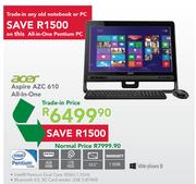 Acer Aspire AZC 610 All-In-One(Trade-in Price)