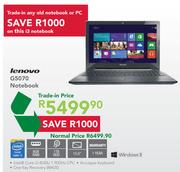 Lenovo G5070 Notebook(Trade-in Price)