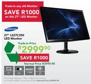 Samsung 27" LS27C350 LED Monitor