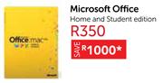 Microsoft Office Home And Student Edition (When Buying Any Mac)