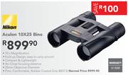 Nikon Aculon 10x25 Binocular