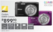 Nikon Coolpix S2800 Camera-Each