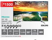 Hisense 55" 3D Smart Full HD LED TV 55K390