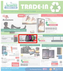 Incredible Connection : Trade-In (19 Feb - 22 Feb 2015), page 1