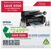 EPSON L550 Printer(Trade-In Price)