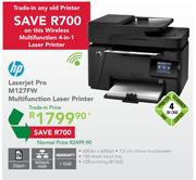 HP Laserjet Pro M127FW Multifunction Laser Printer(Trade-In Price)