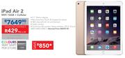 Apple iPad Air 2(WiFi 16GB + Cellular)-Each