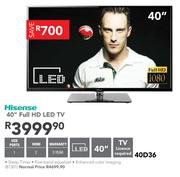 Hisense 40" Full HD LED TV