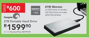 Seagate 2TB Portable Hard Drive