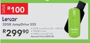 Lexar 32GB Jump Drive S33